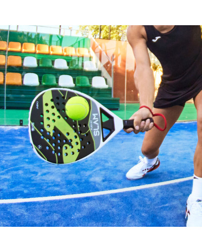 PALA DE PÁDEL SLAM FLEX VERDE BLANCO