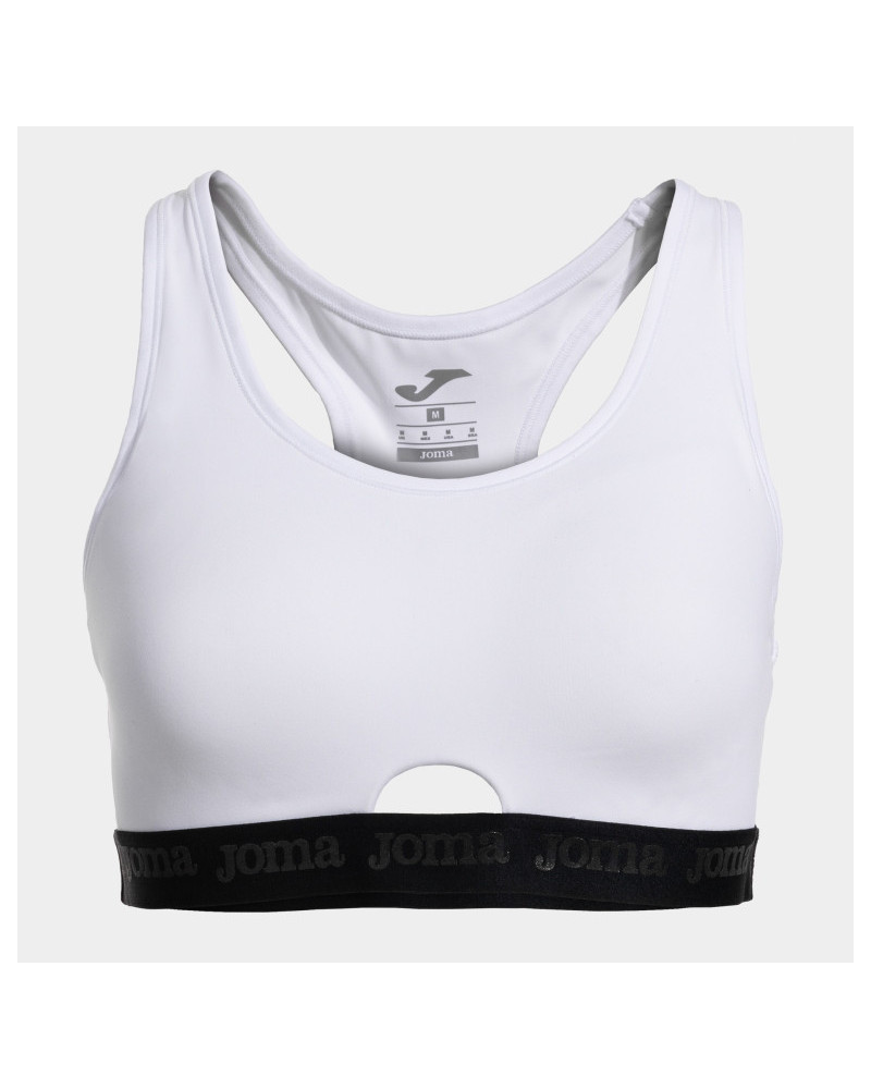 SUJETADOR DEPORTIVO MUJER ICONIC BLANCO