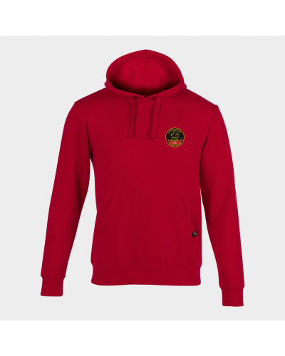 SUDADERA CON CAPUCHA HOMBRE MONTANA ROJO
