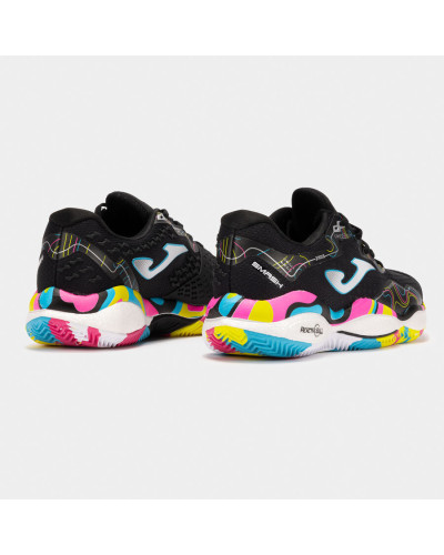 Smash 25 Clay Unisex Negro Multicolor Lateral