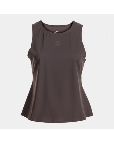 CAMISETA TIRANTES RESORT MARRÓN