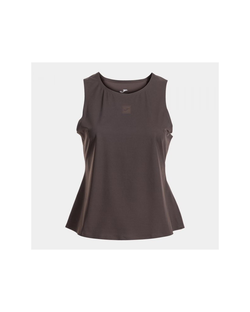 CAMISETA TIRANTES RESORT MARRÓN