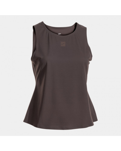 CAMISETA TIRANTES RESORT MARRÓN