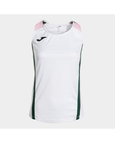 CAMISETA SIN MANGAS MONTREAL BLANCO VERDE