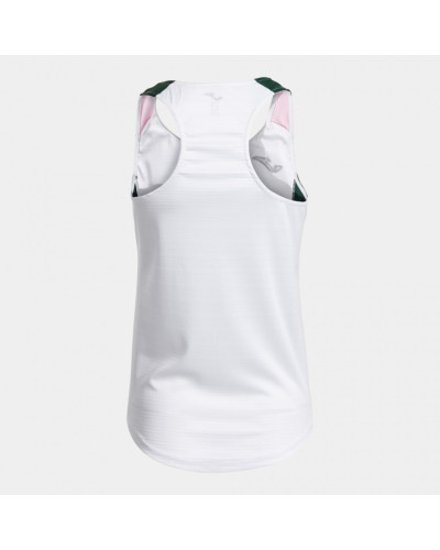 CAMISETA SIN MANGAS MONTREAL BLANCO VERDE