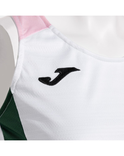 CAMISETA SIN MANGAS MONTREAL BLANCO VERDE