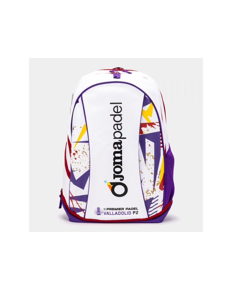 MOCHILA PREMIER PADEL VALLADOLID P2 BLANCO VIOLETA