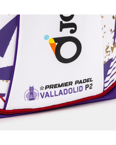 MOCHILA PREMIER PADEL VALLADOLID P2 BLANCO VIOLETA