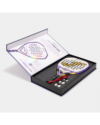 PALA DE PÁDEL PREMIER PADEL VALLADOLID P2 BLANCO VIOLETA