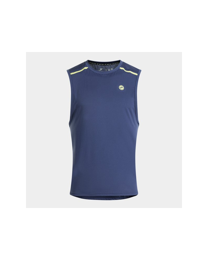 CAMISETA SIN MANGAS INDOOR GYM AZUL