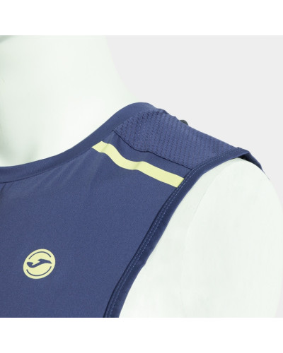 CAMISETA SIN MANGAS INDOOR GYM AZUL