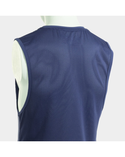 CAMISETA SIN MANGAS INDOOR GYM AZUL