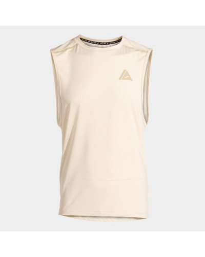 CAMISETA SIN MANGAS INDOOR GYM BEIGE