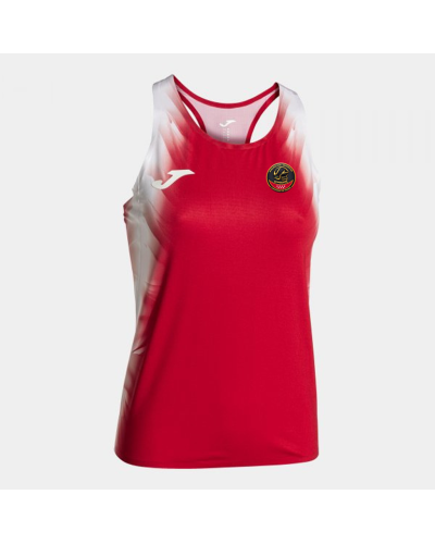 CAMISETA TIRANTES MUJER ELITE XI ROJO BLANCO