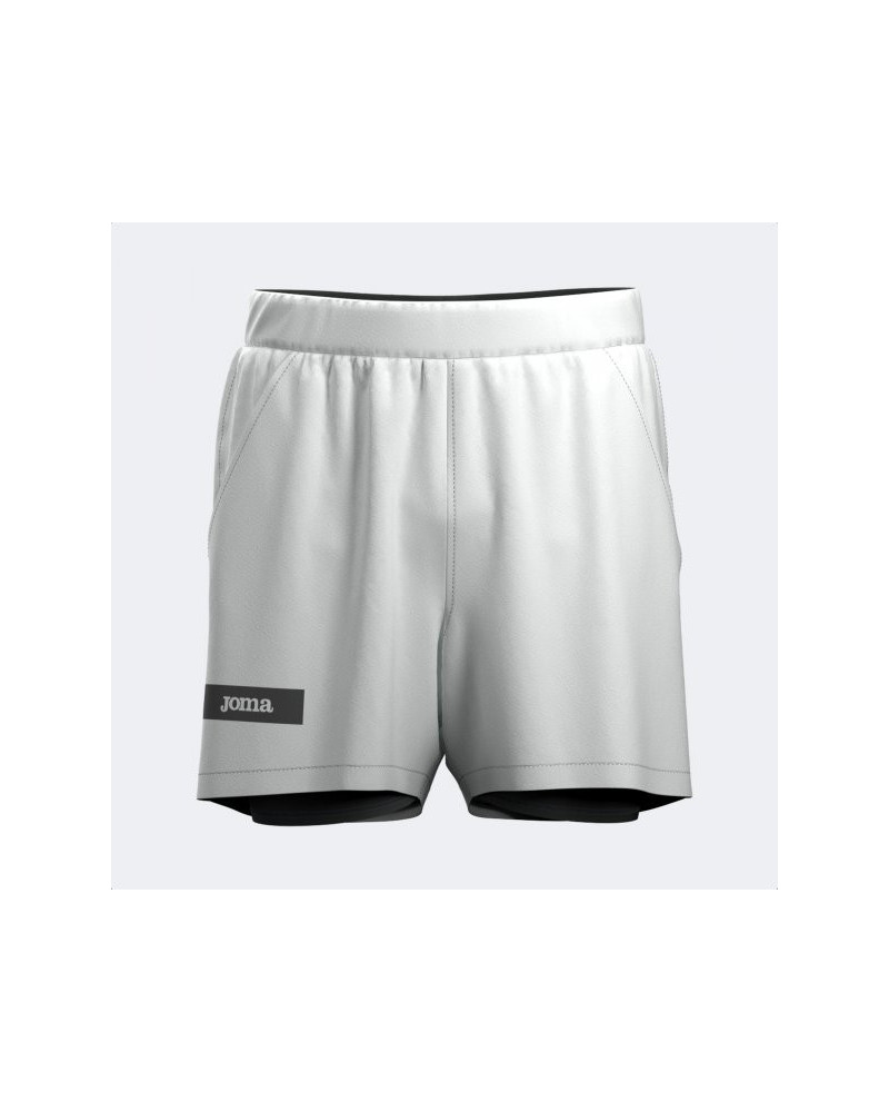 PANTALON CORTO CHALLENGE BLANCO