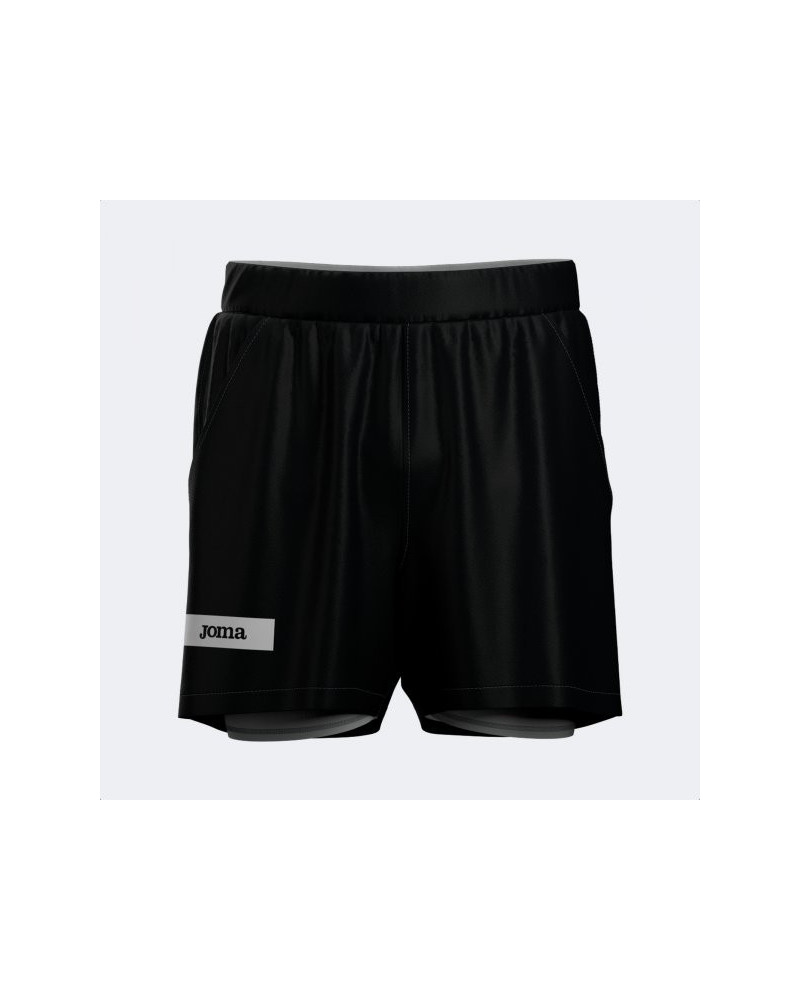 PANTALON CORTO CHALLENGE NEGRO