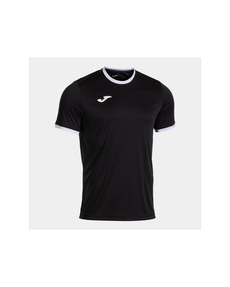 CAMISETA MANGA CORTA COMBI PREMIUM NEGRO BLANCO