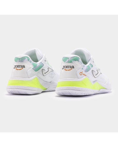 Spin Lady 24 Blanco Verde Lateral