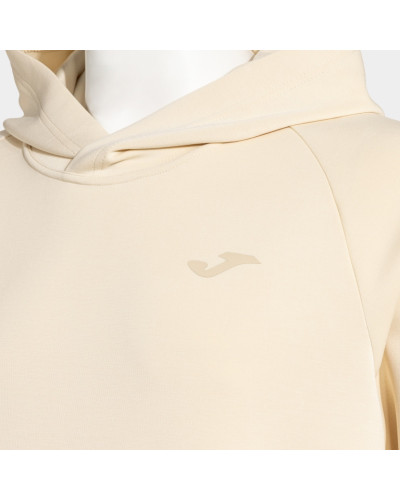 SUDADERA CON CAPUCHA BREATH BEIGE