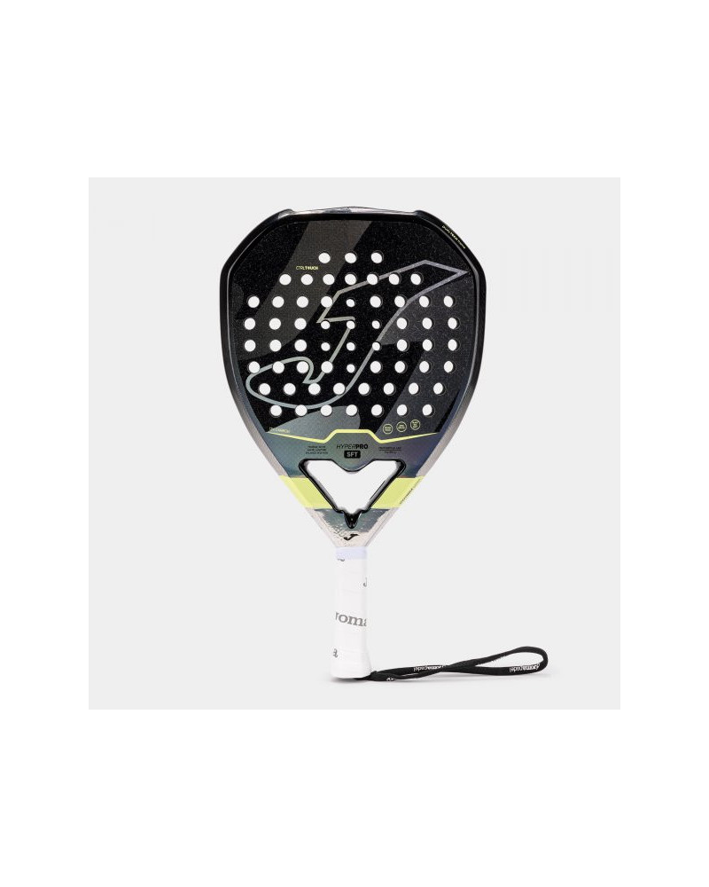 PALA DE PÁDEL HYPER PRO SOFT NEGRO GRIS VERDE 2027