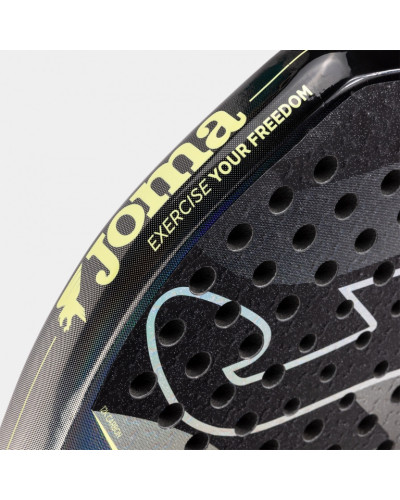 PALA DE PÁDEL HYPER PRO SOFT NEGRO GRIS VERDE 2027
