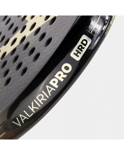 PALA DE PÁDEL VALKIRIA PRO HARD NEGRO GRIS CLARO 2027