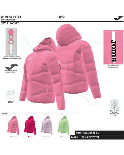 Anorak Mujer Lion Blanco