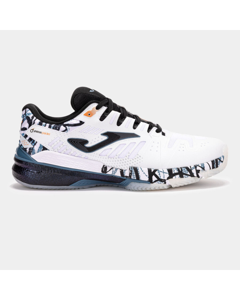 Slam 25 Juanlu Esbri Blanco Rojo Lateral