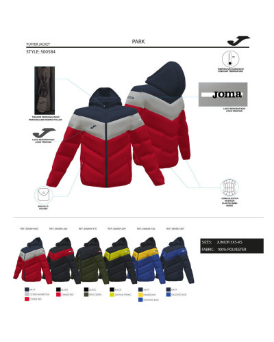 Anorak Hombre Park Negro