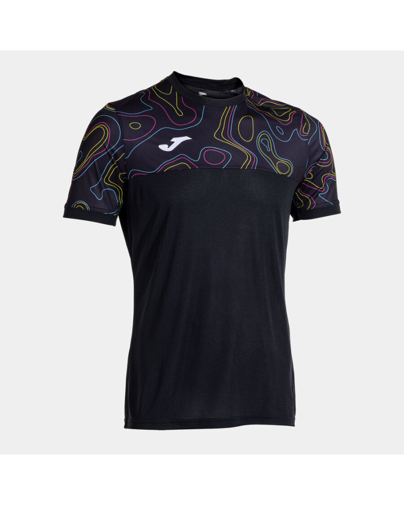 Camiseta Manga Corta Hombre Torneo Negro