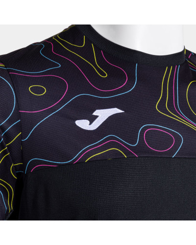 Camiseta Manga Corta Hombre Torneo Negro