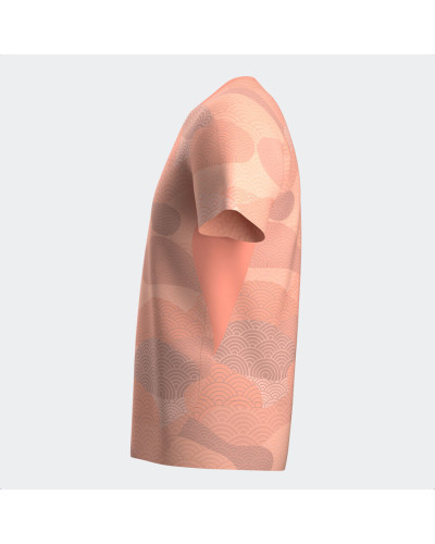 Camiseta Manga Corta Hombre Challenge Naranja