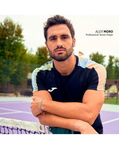 Camiseta Manga Corta Hombre Challenge Negro