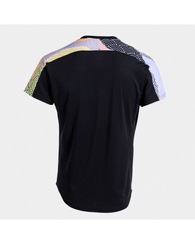 Camiseta Manga Corta Hombre Challenge Negro